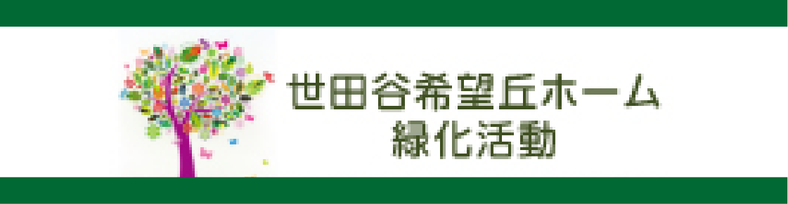 世田谷希望丘ホーム緑化活動